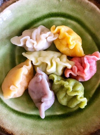 Rainbow Dumplings