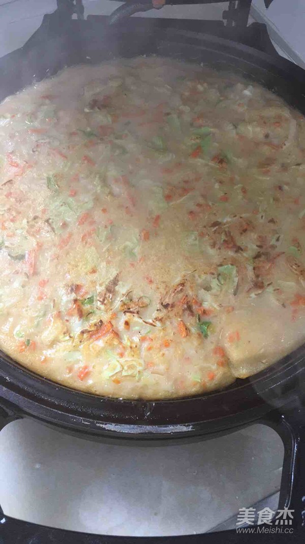 Delicious Breakfast Kimchi Pie recipe