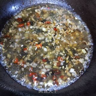 Braised Vermicelli with Minced Meat and Tempeh recipe