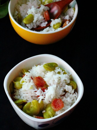 Broad Bean Braised Rice recipe