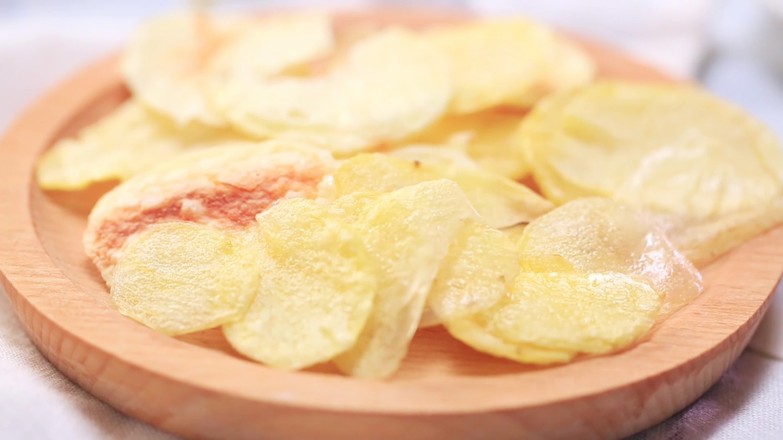 Microwave Baked Potato Chips recipe