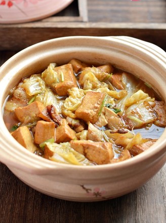 Casserole Cabbage Tofu