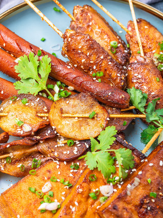 Homemade Bbq Skewers recipe