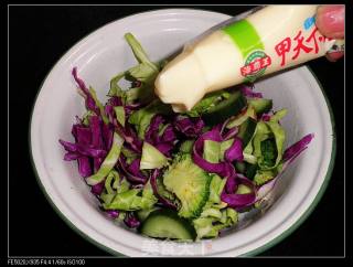 One of The New Year’s Dishes is Colorful ------ Vegetable Salad recipe