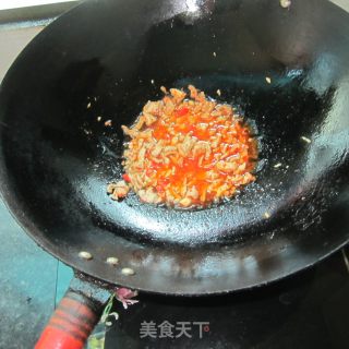 Steamed Pumpkin with Shredded Pork recipe