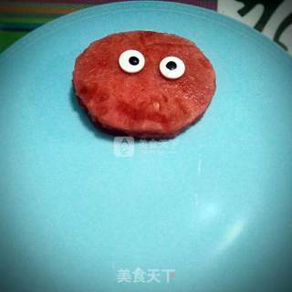 The Watermelon Version of "angry Birds", Cool and Sweet to Transform Your Heart~~ recipe
