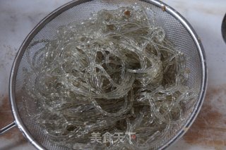 Boiled Vermicelli with Oil Residue recipe