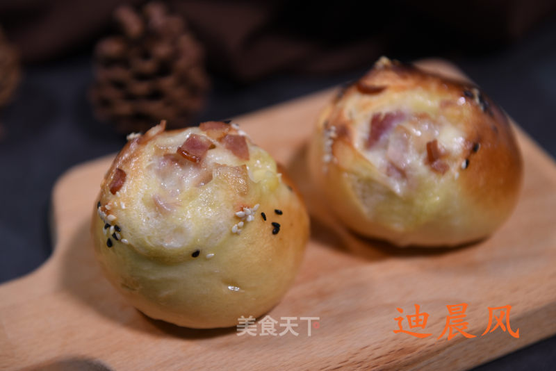 Cheese Bacon Bread recipe
