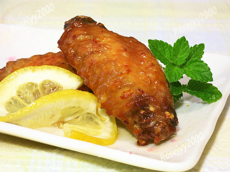 Pomelo Chicken Wings recipe