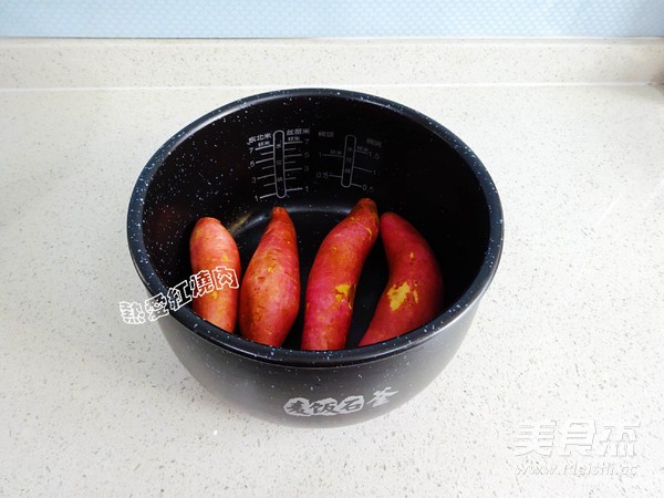 Rice Cooker Version Roasted Sweet Potatoes—— recipe