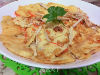 Sweet Taro Omelette [zixuan’s Small Freshness] recipe