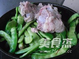 Stewed Beans with Stick Bone recipe