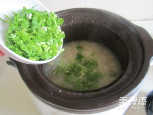 [supor] Cilantro Pork Liver Yin Rice Congee recipe