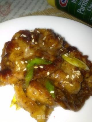 Pork Chop with Red Wine and Black Pepper recipe