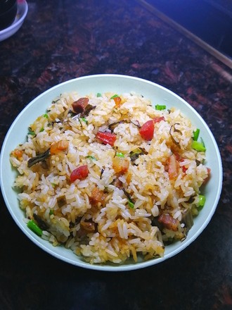 Hometown Food~~bacon and Pickled Vegetable Fried Rice