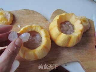 Stewed Hashima with Gourd recipe