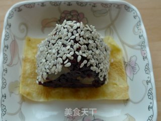 【flower Sushi】——purple Rice and Sesame Sushi recipe