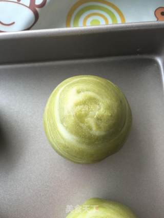 #aca烤明星大赛# Matcha Yolk Cake recipe