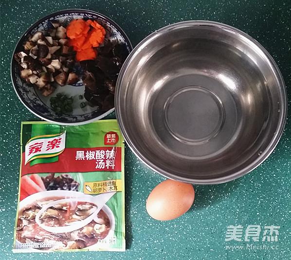 Mushroom and Black Pepper Hot and Sour Soup recipe