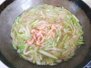 Shrimp Skin Gourd Vermicelli Soup recipe