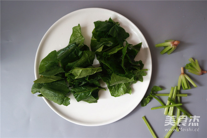 Pork Liver and Spinach Porridge recipe