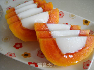 Nourishing Papaya Coconut Milk Jelly recipe