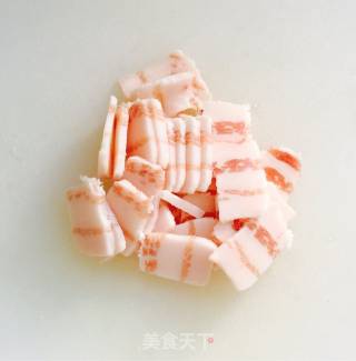 Stir-fried Pork Belly with Garlic recipe