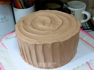 Low-key Luxury~【chocolate Cream Birthday Cake】 recipe