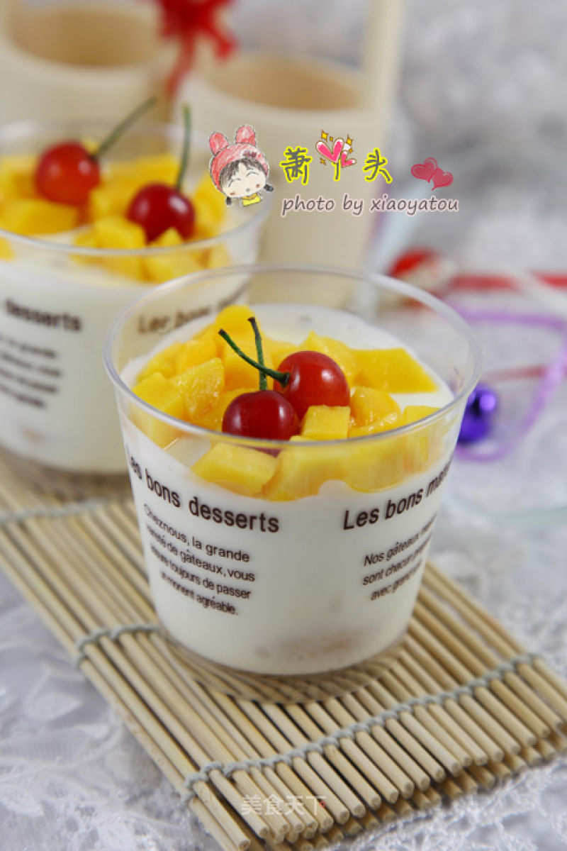 Yogurt Mousse Cup recipe