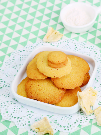 Pineapple and Egg Flavored Small Biscuits recipe