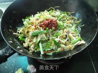 Celery, Cuttlefish, Fungus, Tofu Shreds recipe