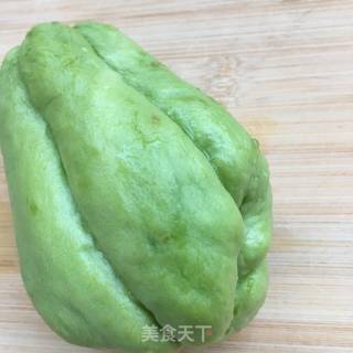 Fried Chayote with Shrimp Head recipe