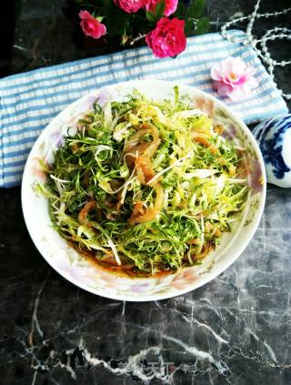 #春食野菜香# Jellyfish Mixed with Bitter Chrysanthemum recipe