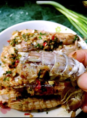 Non-fried Version of Salt and Pepper Skin Shrimp and Cleverly Plucked Shrimp Shell recipe