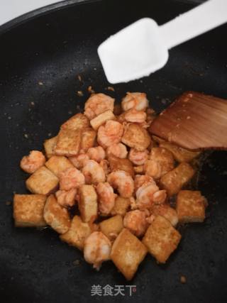 Stir-fried Shrimp and Tofu recipe
