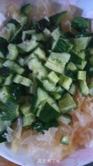 "cold Dish" Cucumber with Tremella recipe