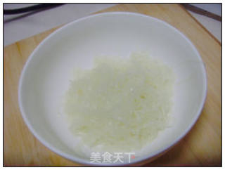 Spinach Mixed with Vermicelli. recipe
