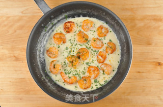 Homemade Creamy Shrimp Pasta recipe