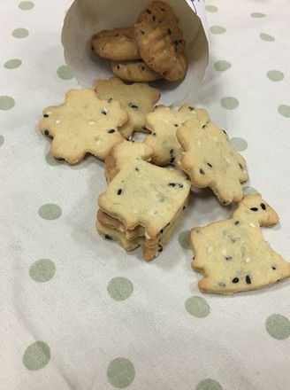 Yam Sesame Biscuits