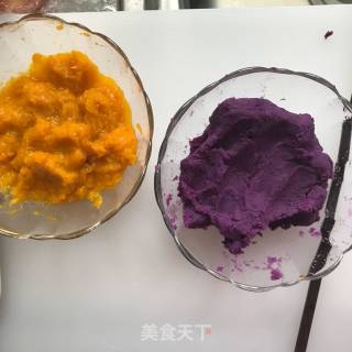 Purple Sweet Potato Pumpkin Breakfast recipe