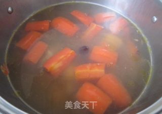 Carrot Corn Chicken Soup recipe