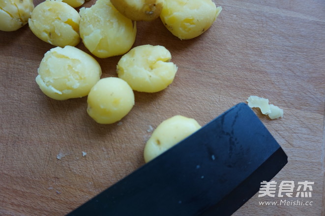 Garlic Baby Potatoes recipe