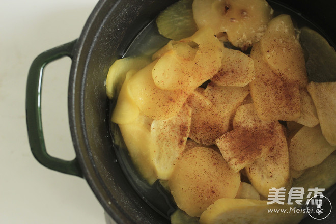 Apple Stewed Sweet Potatoes recipe