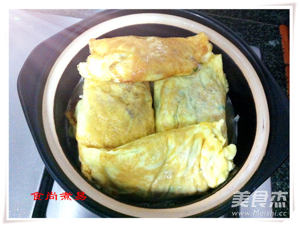 Egg Roll Claypot recipe