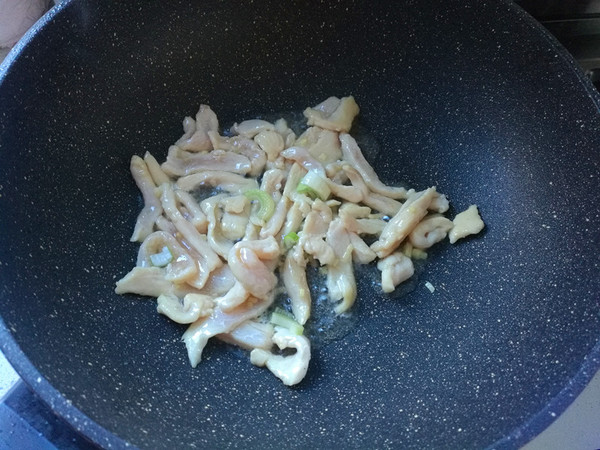 Stir-fried Rice Cake Strips with Sauce recipe