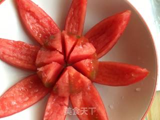 Heart is Like A Lotus Flower~ Tomatoes Mixed with Sugar recipe