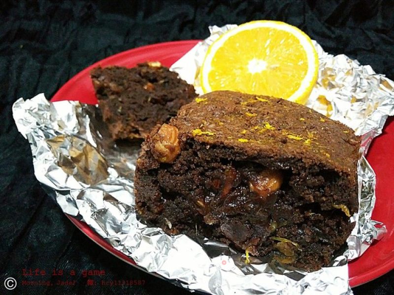 Orange Brownie recipe