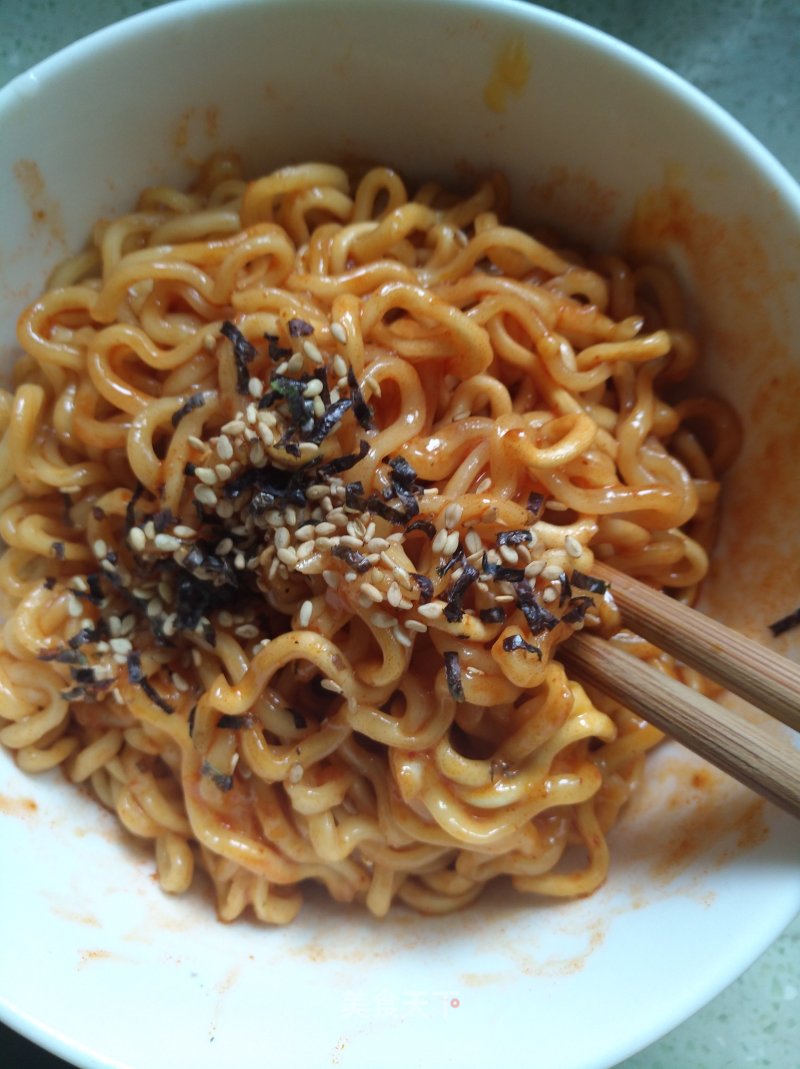 Samyang Turkey Noodles with Cheese Flavor recipe