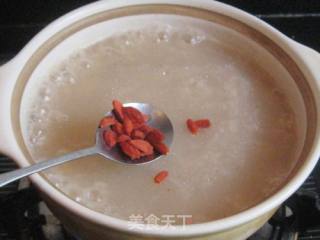 Rose Longan Porridge recipe