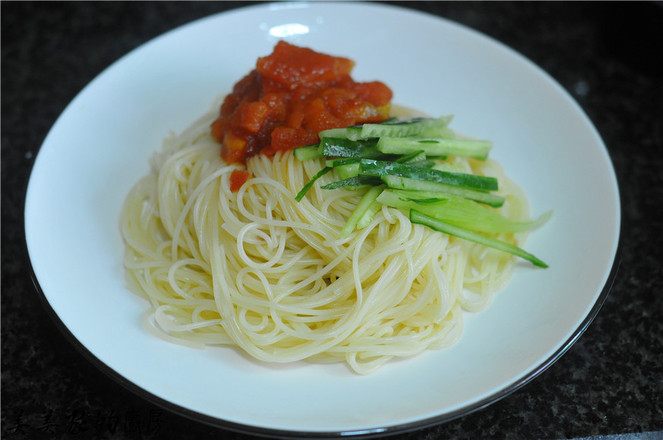 Spaghetti with Tomatoes recipe